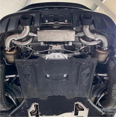 Valved Rear Muffler System