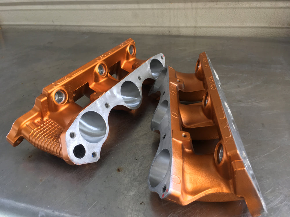 Ported and Polished Lower Intake Runners