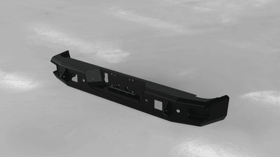 7-Gauge Steel Rear Bumper