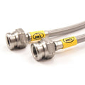Stainless Steel Braided Front Brake Line Kit