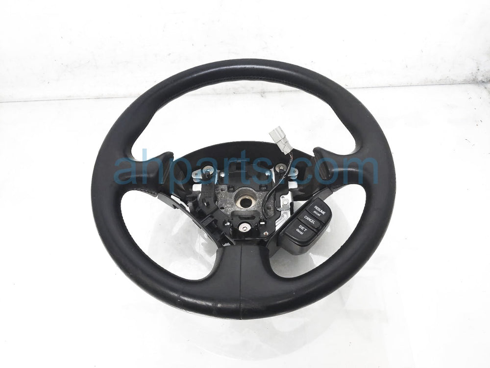 Leather Steering Wheel, Graphite Black