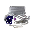 Intercooler + Piping Pipe Tube + BOV Kit 27x12x3 Inch