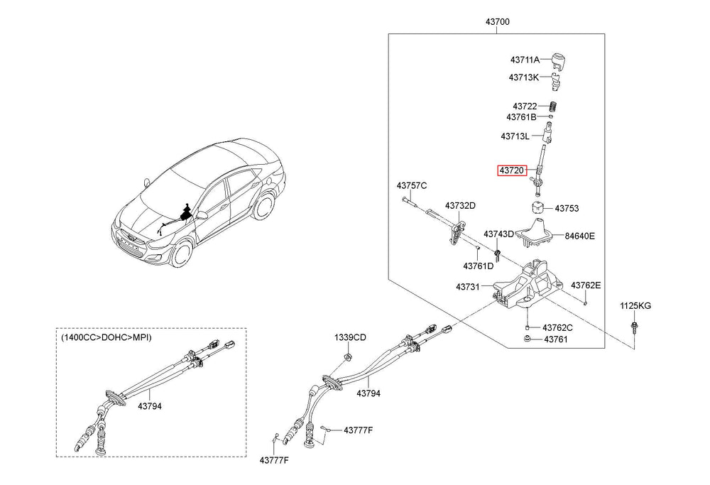 Gear Shift Assembly