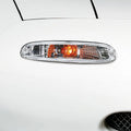 Clear Turn Signal Set with Amber Bulbs