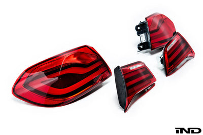 LED Shadowline Euro Tail Light Set