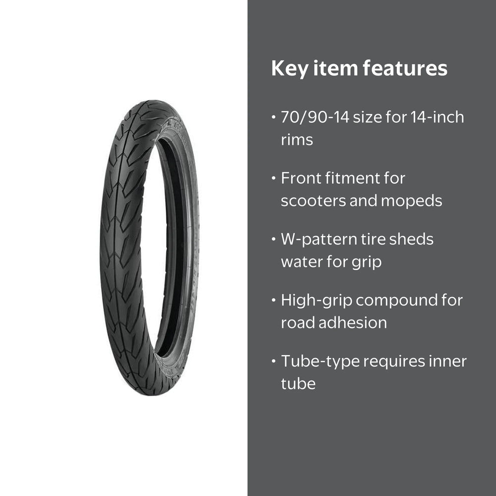 NR77 120/ W-Rated Tubeless Tire