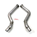 3-Inch Mandrel-Bent Stainless Steel Cat-Back Mid-Pipe