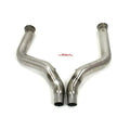 3-Inch Mandrel-Bent Stainless Steel Cat-Back Mid-Pipe