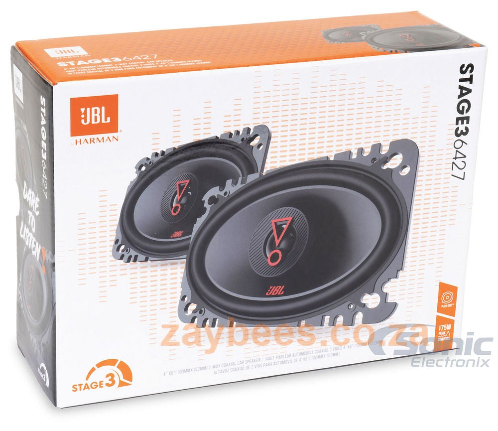 Stage3 6427 4" x 6" 2-Way Coaxial Car Speaker