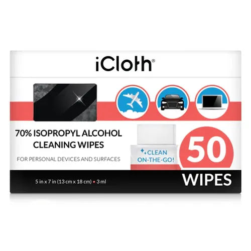 70% Alcohol Cleaning Wipes - 100 Count