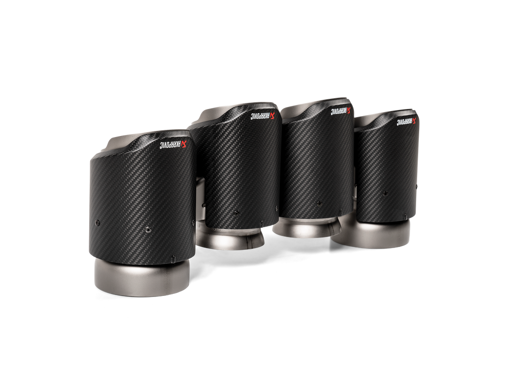 Akrapovic 19-20 BMW X3 M (F97) Slip-On Line (Titanium) w/Carbon Tips