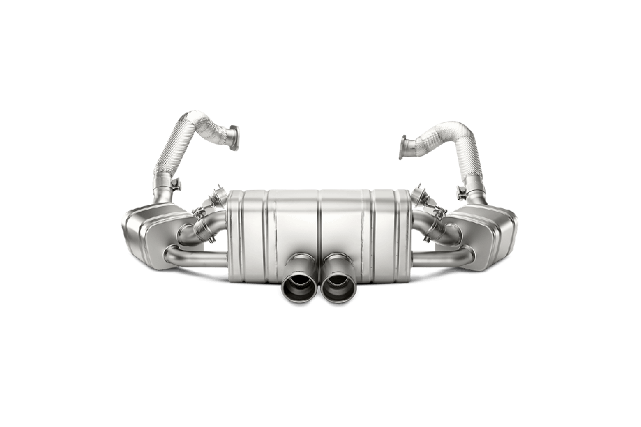 Akrapovic 16-16 Porsche Boxster Spyder (981) Replacement Link Pipe Left (for S-PO981SO2-HT)