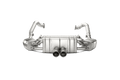 Akrapovic 16-16 Porsche Boxster Spyder (981) Replacement Link Pipe Left (for S-PO981SO2-HT)