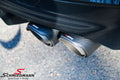 Akrapovic 18+ BMW M5 (F90) Evolution Left Side Tail Pipe Set (Carbon) w/ Red/White Akrapovic Logo
