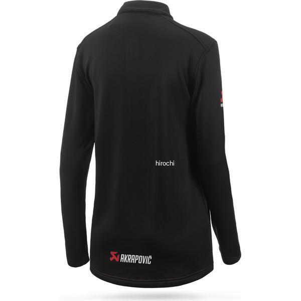 Akrapovic Womens Corpo Turtleneck Zip Black S