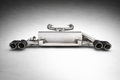 Akrapovic 17-19 Alfa Romeo Giulia Quadrifoglio Evolution Line Cat Back (Titanium) w/Link Pipes