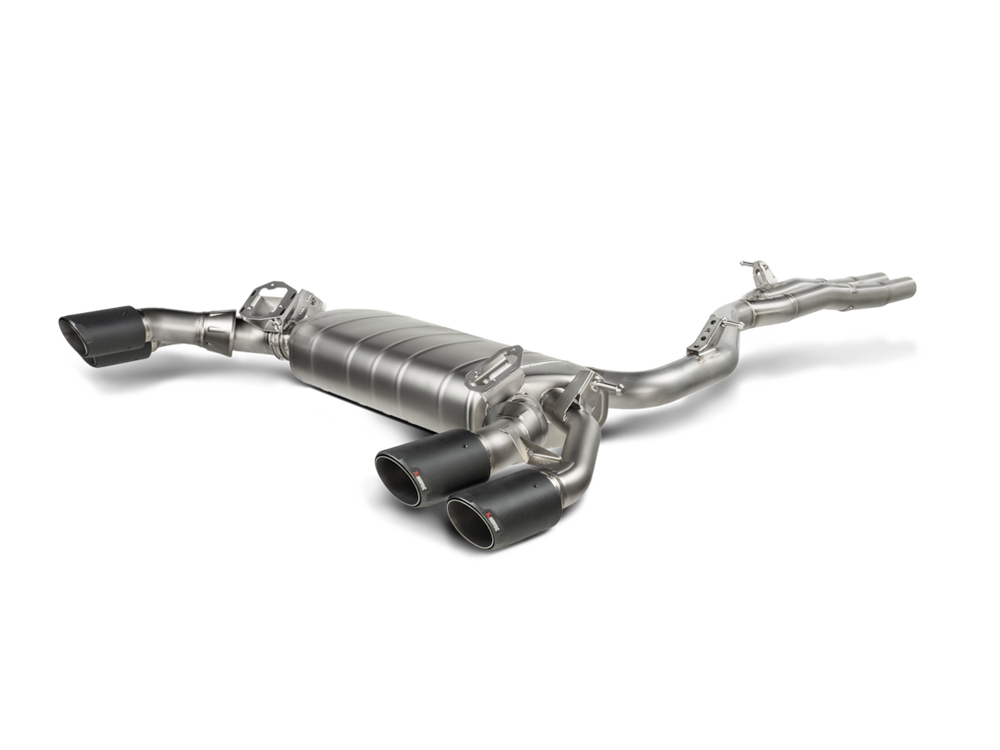 Akrapovic 2022 Cupra Formentor VZ5 Evolution Line Cat Back (Titanium) w/ Carbon Tips