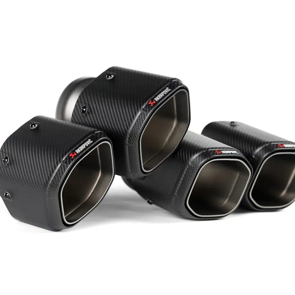 Akrapovic 2020+ Audi RS6 (C8) Carbon Fiber/Titanium Tip - Left