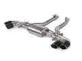 Akrapovic 2024+ BMW X5M / X6M (Face Lift) Slip-On Line (Titanium) w/Carbon Fiber Tips