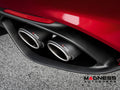 Akrapovic 17-19 Alfa Romeo Giulia Quadrifoglio Evolution Link Pipe Set (Titanium)