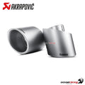 Akrapovic 09-16 Volkswagen Scirocco R Tail Pipe Set (Titanium)