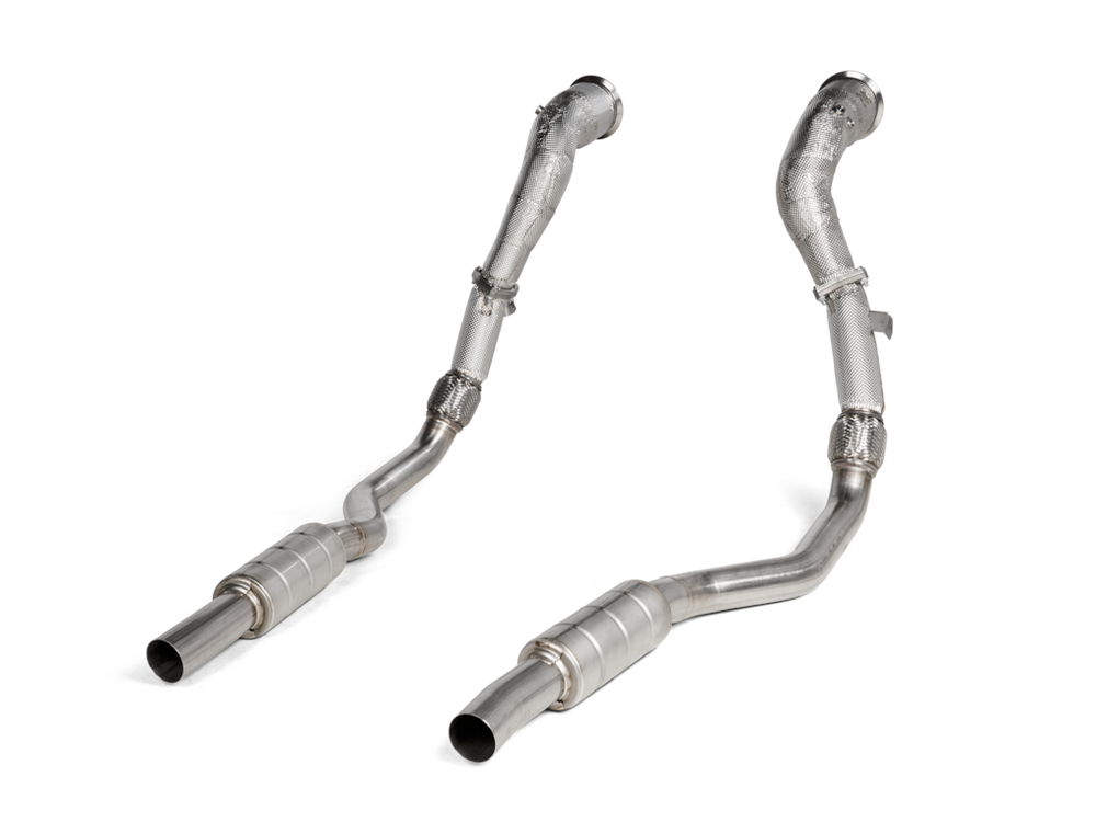 Akrapovic 14-17 Audi RS6 Avant (C7) Replacement SS Left Link Pipe