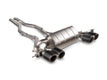 Akrapovic 2021+ BMW M3 (G80)/M4 (G82) Slip-On Line (Titanium) w/Carbon Tips