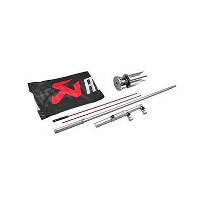Akrapovic Self-standing flag set with tent flag kit