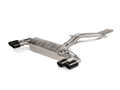 Akrapovic 2019+ Porsche Cayenne S/Coupe (536) Evolution Line Cat Back (Titanium) (Req. Tips)
