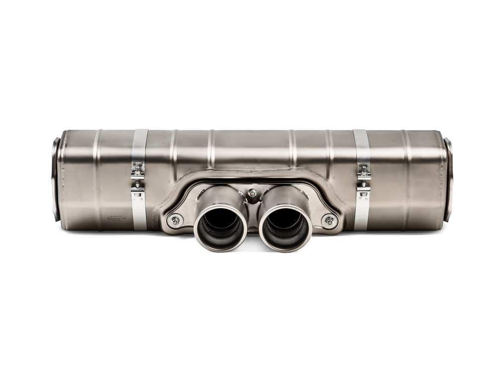 Akrapovic 2018 Porsche GT3 RS (991.2) Tail Pipe Set (Titanium)