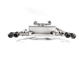 Akrapovic 17-19 Alfa Romeo Giulia Quadrifoglio Evolution Line Cat Back (Titanium) w/Link Pipes