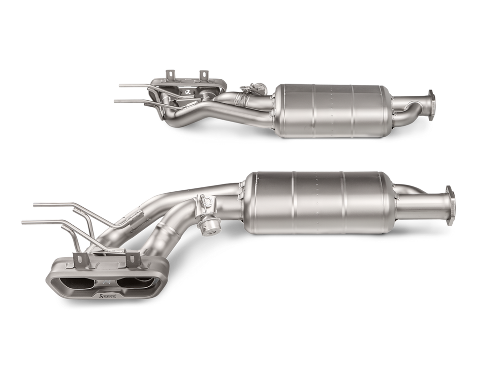 Akrapovic 2019+ Mercedes-AMG A35 Hatchback (W177) w/OPF/GPF Slip-On Line (Titanium) w/Carbon Tips