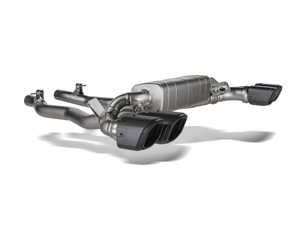 Akrapovic 2025+ BMW M5 G90/G99 Slip-On Line (Titanium) w/ Titanium Tips