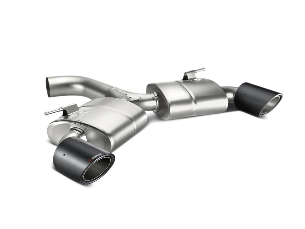 Akrapovic 17-18 Volkswagen Golf (VII) GTI FL Performance Slip-On Line (Titanium) w/ Carbon Tips