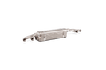Akrapovic 16-17 Porsche 911 Turbo/Turbo S (991.2) Slip-On Line (Titanium) w/ Tips & Matte Diffuser