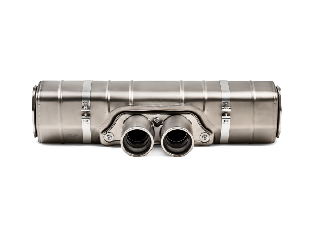 Akrapovic 2018 Porsche GT3 RS (991.2) Slip-On Line (Titanium) w/Titanium Tail Pipe Set