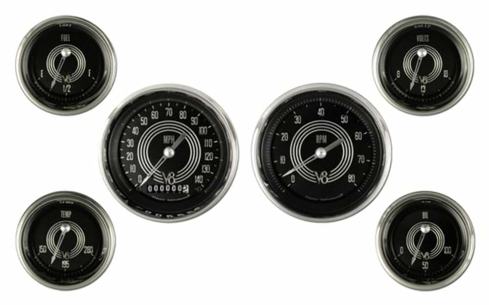 V8 SPEEDSTER 6 GAUGE SET