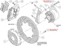 Wilwood auto part close-up