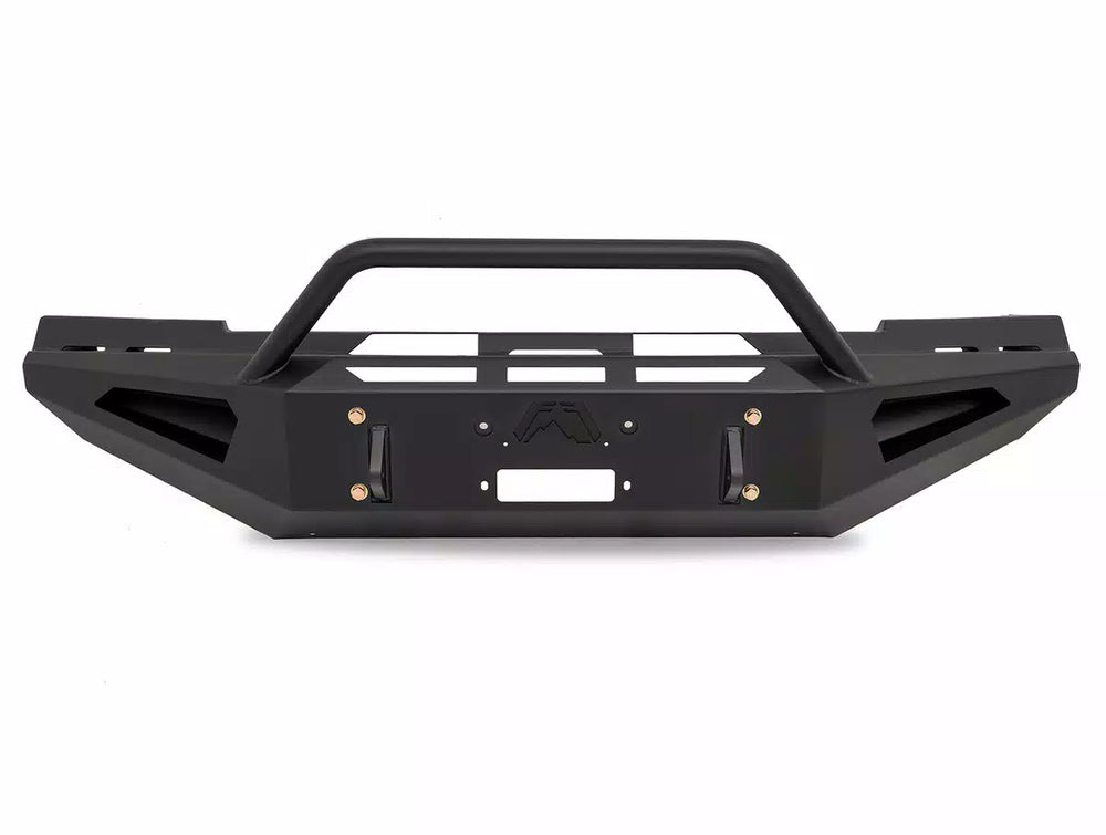 24C SILVERADO 2500/3500 HD RED STEEL FRONT BUMPER W/ PRERUNNER GUARD