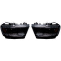 Recon Truck Accessories black headlights