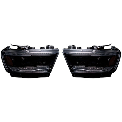 Recon Truck Accessories chrome headlights