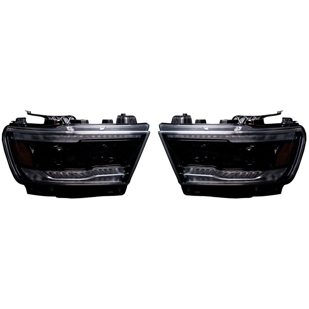 Recon Truck Accessories chrome headlights