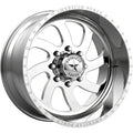 AW76 22X10 6X5.5 G-BLK MACH -25MM