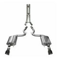 Corsa 2024+ Ford Mustang GT Sport Axle-Back Dual Rear Exit with 4.5in Straight Cut Black PVD Tips