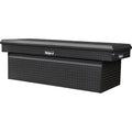 23X27X71 INCH TEXTURED MATTE BLACK DIAMOND TREAD ALUMINUM CROSSOVER TRUCK BOX