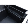 23X27X71 INCH TEXTURED MATTE BLACK DIAMOND TREAD ALUMINUM CROSSOVER TRUCK BOX