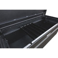 23X27X71 INCH TEXTURED MATTE BLACK DIAMOND TREAD ALUMINUM CROSSOVER TRUCK BOX