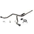 2014-2018 Silverado/Sierra QTP Screamer Split Rear Exit Cat Back Black Tips