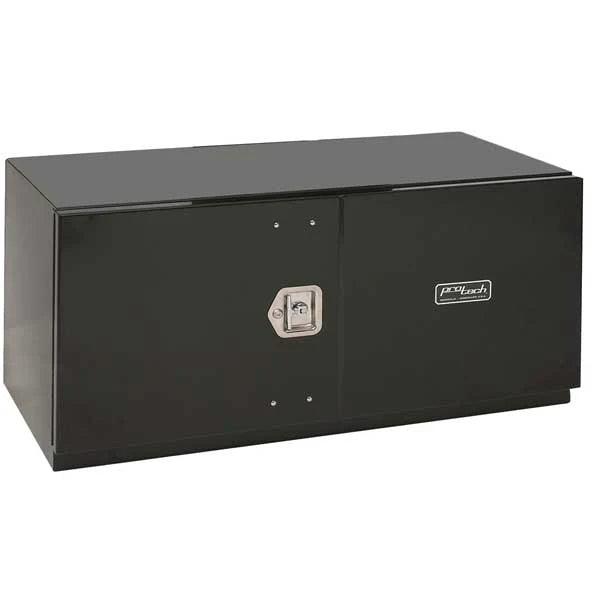 BOX STEEL 24X24X60 DBLDR R/H BLAC