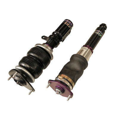 D2 Racing silver coilovers